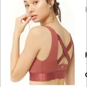 Forever 21 rusted pink color sSports Bra